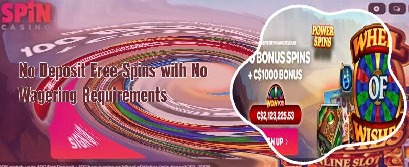 Casino free spins no wager