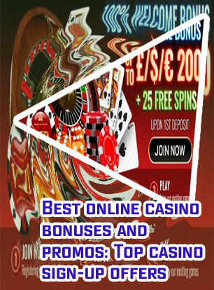 Online casino sign up free spins