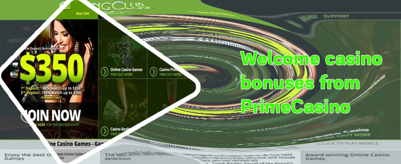 Prime casino bonus code